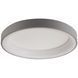 Потолочная LED люстра 80W Velmax круглой формы 3000K-6500K с пультом серая IP20 V-СL-VERONA-R 23-46-21 фото 4