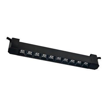 Трековий LED світильник 20W лінійний Horoz Electric з поворотним механізмом 4200K чорний IP20 PARMA-20 018-032-0020-020 фото