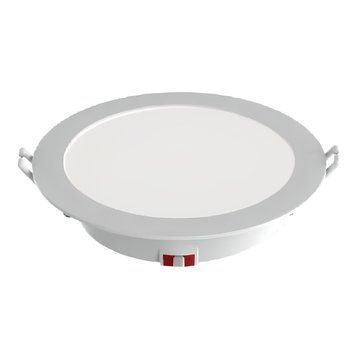 Вбудований LED світильник 18W Lebron круглої форми 4100K білий IP20 L-DL-R 12-09-72 фото