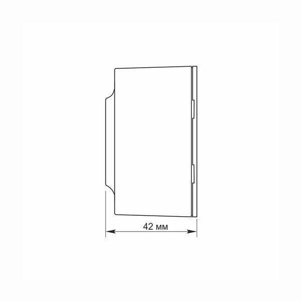 Двойная накладная розетка VIDEX BINERA с заземлением 16A 250V черная графит VF-BNS22G-BG VF-BNS22G-BG фото