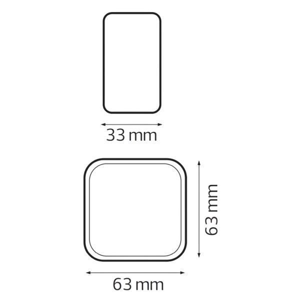 Вимикач 2-клавішний накладного монтажу 10A 250V чорного кольору IP20 Horoz Electric EVA 112-001-0001-020 фото