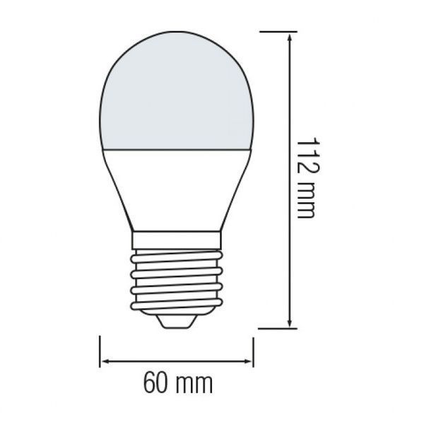 LED лампа A-60 E-27 10W Horoz 4200К Premier-10 001-006-0010-033 фото