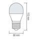 LED лампа A-60 E-27 10W Horoz 4200К Premier-10 001-006-0010-033 фото 2