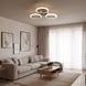 LED люстра стельова 36W з пультом і трьома акриловими кільцями 3000-6500K хромового кольору Svet SY-26255/3 CR SY-26255/3 CR фото 1