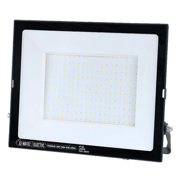 Прожектор світлодіодний 200W Horoz Electric алюмінієвий 6400K чорний IP65 "PARDUS-200" 068-028-0200-010 фото