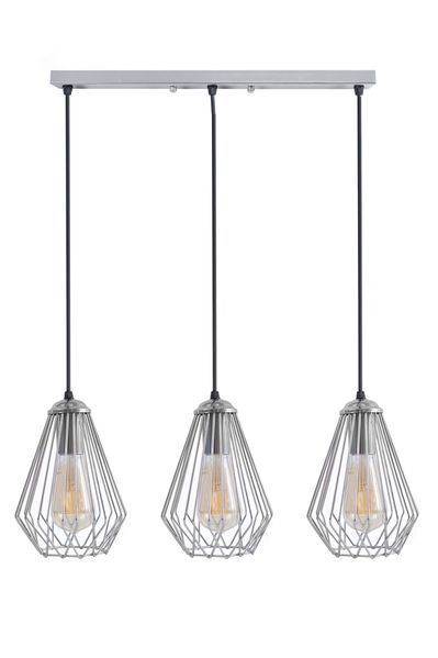 Светильник подвесной в стиле лофт MSK Electric Silvia NL 05371-3 CR 616867 фото