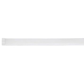 Офісний LED світильник 48W Velmax лінійної форми 1200мм 6500K білий IP20 V-LPО 25-12-44 фото