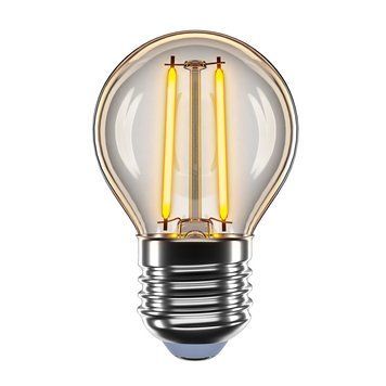 Філаментна LED лампа 4W VELMAX кулька G45 E27 2200K 400Lm V-Filament-Amber-G45 21-41-45 фото
