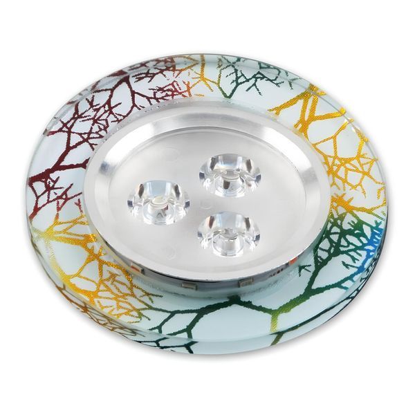 Точечный LED светильник Sirius 6W круглой формы разноцветный 6000K IP20 Ш DLD 107-A SP000019622 фото
