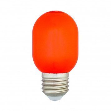 Лампа світлодіодна 2W Horoz Electric A45 червоне свічення Е27 COMFORT 001-087-0002-030 фото