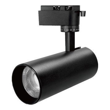Трековий LED світильник 30W поворотний Horoz Electric металевий 3000K/4500K/6000K чорний IP20 BREMEN-30 018-031-1030-020 фото