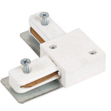 З'єднувач шинопровода кутовий Horoz Electric білий 220-240V 096-002-0002-011 фото