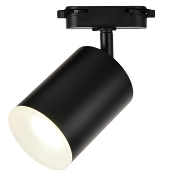 Трековий LED світильник Sirius 10W з циліндричним плафоном чорний 4000K IP20 RN222 BK 10W SP000036644 фото
