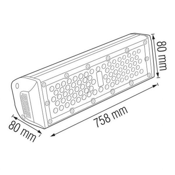 Світильник підвісний 150W промисловий Horoz Electric LED ZEUGMA-150 вологозахищений 6400K IP65 063-005-0150-010 фото