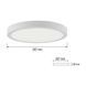 Світильник накладний 28W LED Horoz Electric CAROLINE-28 6400K білий круглий IP20 016-025-0028-011 фото 2