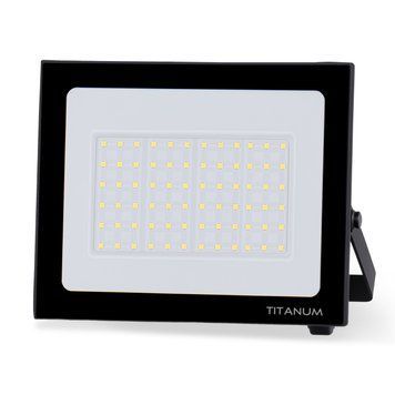 LED прожектор 50W TITANUM з вологозахищеним корпусом із алюмінію 4000Lm 6500K чорний IP65 TLF506 TLF506 фото