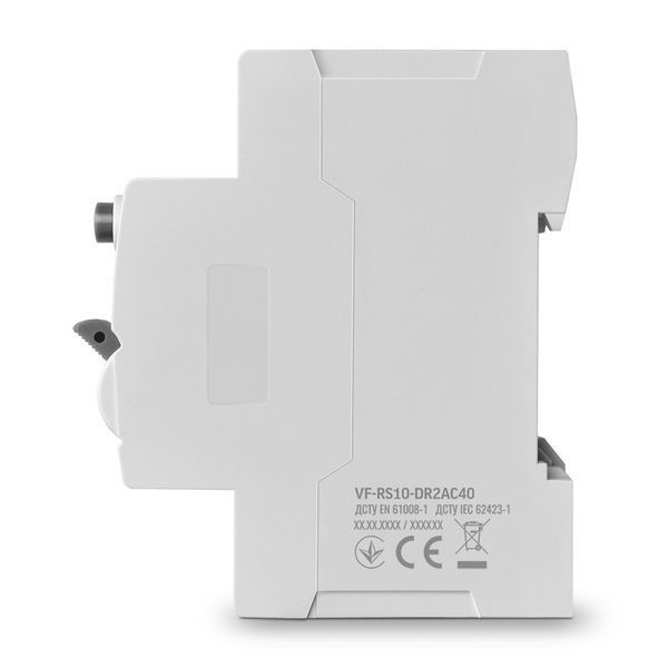 Дифференциальный автомат 40A VIDEX 2-полюсный 230V RESIST VF-RS10-DR2АС40 VF-RS10-DR2АС40 фото