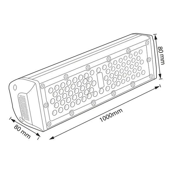 Светильник подвесной 200W промышленный Horoz Electric LED ZEUGMA-200 влагозащищенный 6400K IP65 063-005-0200-010 фото