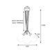 Люстра подвесная MSK Electric Luna светильник на семь плафонов шаров Е27 d-150mm PL 202612-7R BK 622746 фото 6