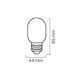 Лампа світлодіодна 2W Horoz Electric A45 синє свічення Е27 COMFORT 001-087-0002-010 фото 2
