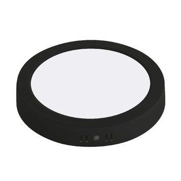 Накладной LED светильник 36W Horoz Electric металлический каркас 3000/4000/6500К черный IP20 MILENA-36 3CCT 016-083-0036-020 фото