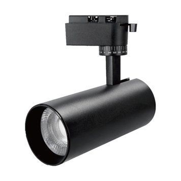 Трековий LED світильник 10W поворотний Horoz Electric металевий 3000K/4500K/6000K чорний IP20 BREMEN-10 018-031-1010-020 фото