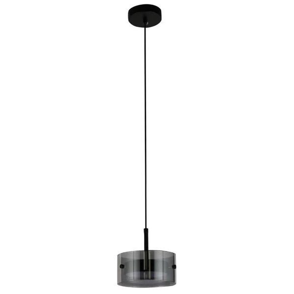 Подвесная LED люстра 24W Sirius с регулируемой высотой 3000-6500K черная IP20 G 92979A/1 Smoke 24W SP000045541 фото