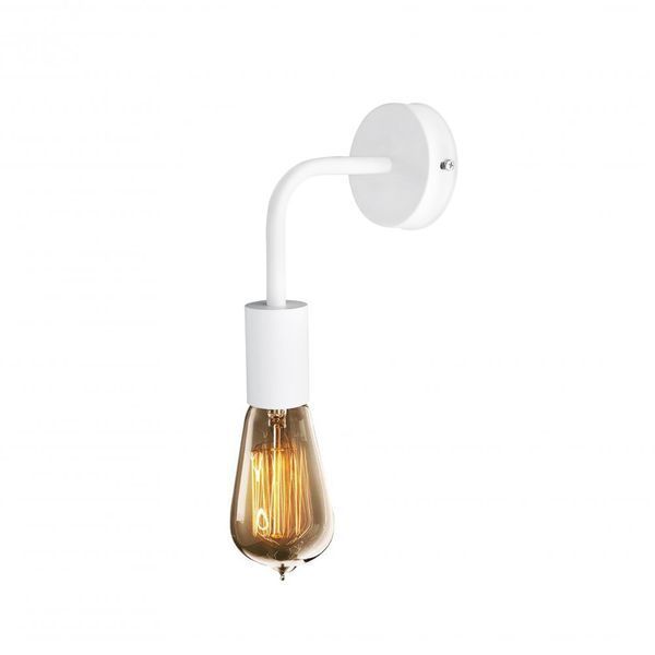 Бра в стиле лофт белого цвета MSK Electric Asket NL 1440 W 615873 фото