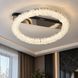 Потолочная LED люстра 70W VALESO с хрустальным кольцом с пультом 3000&ndash;6500K хром 33047/400 SP000049457 фото 3