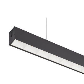 Лінійний LED світильник 40W підвісний Horoz Electric 120см 3000/4200/6400К чорний IP20 DESTINY 3CCT 019-067-1040-020 фото