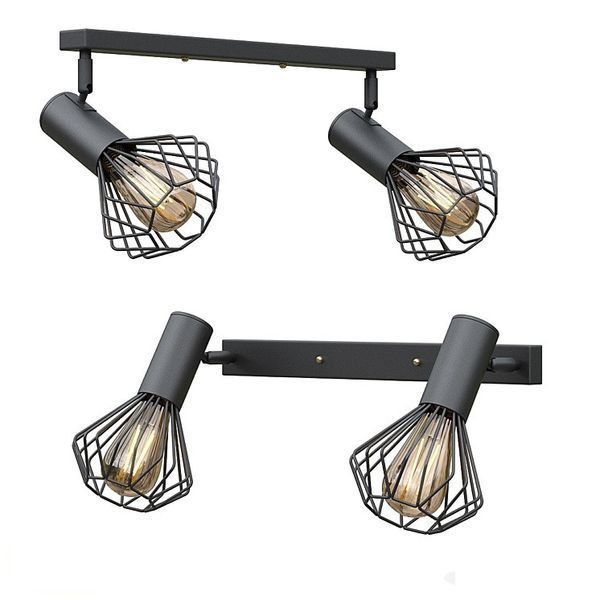 Светильник лофт MSK Electric Diadem настенно-потолочный NL 22151-2 615993 фото