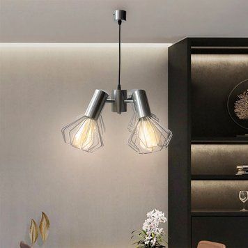 Люстра подвесная MSK Electric Diadem на четыре плафона Е27 NL 22153-4 CR хром 618224 фото
