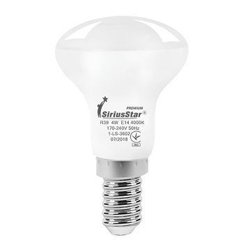 Світлодіодна лампа 4W SiriusStar 3602 R39 4000K E14 біла IP20 SP000017261 фото