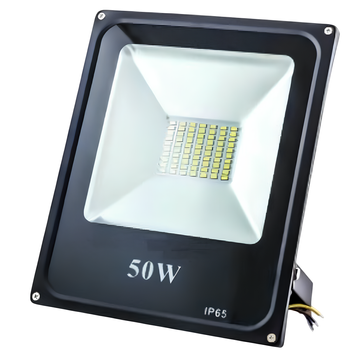 Світлодіодний прожектор 50W SiriusStar SMD slim 6500К чорний IP65 SP000010782 фото