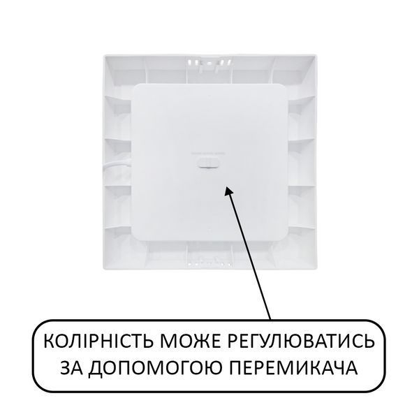 Накладной LED светильник 12W Horoz Electric квадратный 3000/4000/6500К черный IP20 SELENA-12W 3CCT 016-084-0012-020 фото