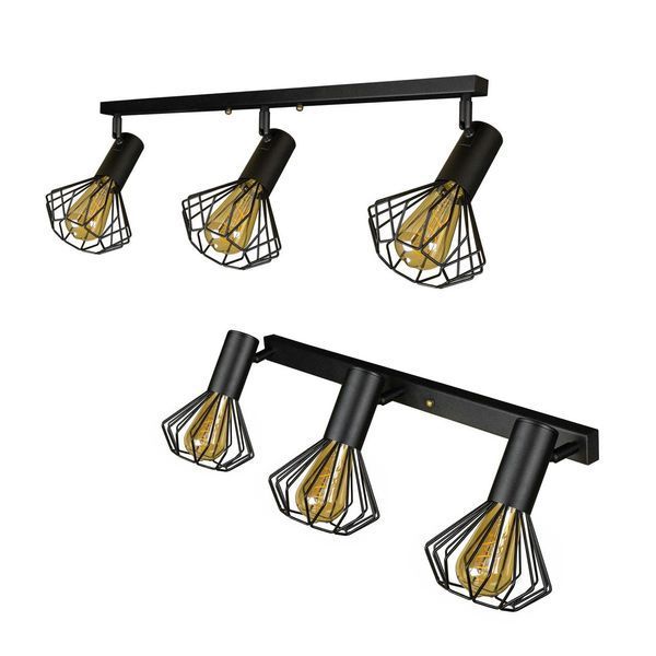 Світильник лофт MSK Electric Diadem настінно-стельовий NL 22151-3 615994 фото