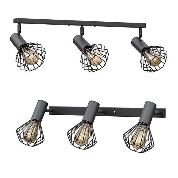 Світильник лофт MSK Electric Diadem настінно-стельовий NL 22151-3 615994 фото