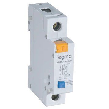 Незалежний розчіплювач для автоматичного вимикача 4.5-6кА SIGMA пластиковий AC-DC 24-48Вольт SNAB024 55-58-37 фото
