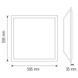 LED панель 45W Horoz Electric PLAZMA-45&nbsp;4200K 595x595мм квадратный IP20 056-010-0045-030 фото 5
