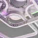 Потолочная LED люстра 96W с пультом Valeso с квадратными рассеивателями 3000K-6500K с встроенной колонкой&nbsp;белая IP20 YZD1271-5 SP000052018 фото 7