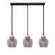 Светильник подвесной MSK Electric Enigma на планке под три лампы Е27 PL 2024-3 BK 619262 фото 3