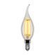 Филаментная LED лампа 4W VELMAX форма свеча на ветру C37t E14 4100K 400Lm V-Filament-C37t 21-42-34 фото 1