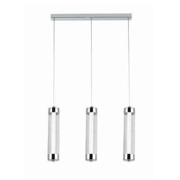 Підвісний LED світильник 24W Valeso на прямій планці 6500К хром IP20 G 2664/3L 24W SP000045476 фото