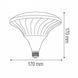 Лампа светодиодная промышленная&nbsp;70W Horoz Electric UFO PRO-70&nbsp;6400K E27 001-056-0070-010 фото 2