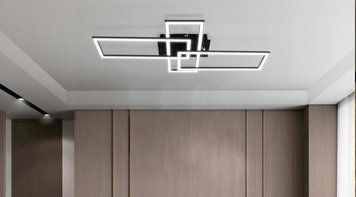 Світлодіодна люстра 24W Horoz Electric CONCORDE 4000K чорний IP20 019-053-0024-020 фото