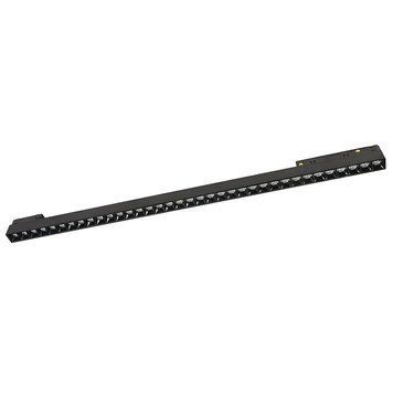Трековий LED світильник 18W лінійний Horoz Electric магнітний 4200K 48 VDC чорний IP20 MAGNET-LL3 129-002-0018-020 фото