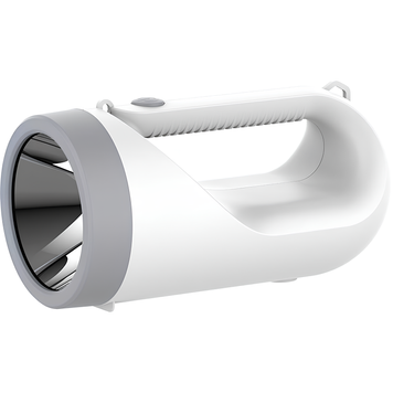 Ручний LED ліхтар 5W Horoz Electric пластиковий корпус 8000-12000K білий/сірий IP20 LAMPARD 084-044-0005-010 фото