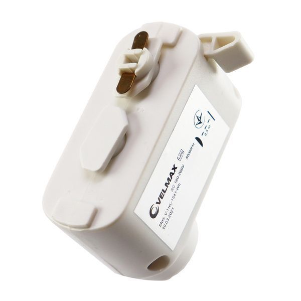 Трековий LED світильник 25W VELMAX з циліндричним плафоном 4100K білий IP20 V-TRL 25-31-17 фото