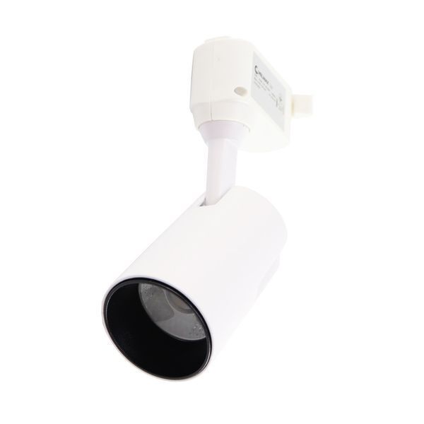 Трековий LED світильник 25W VELMAX з циліндричним плафоном 4100K білий IP20 V-TRL 25-31-17 фото