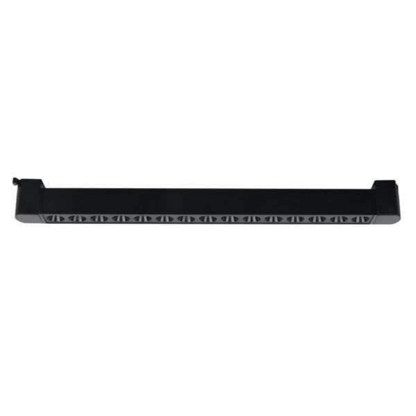Трековий LED світильник 30W Velmax лінійний з лінзою 4100K чорний IP20 V-TRL-LLA-Bl 25-32-78 фото